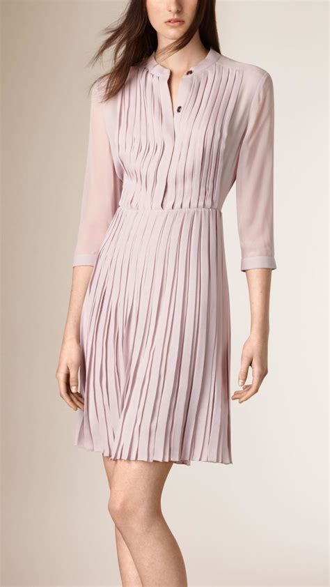 burberry women dress|burberry pleated neck franny dress.